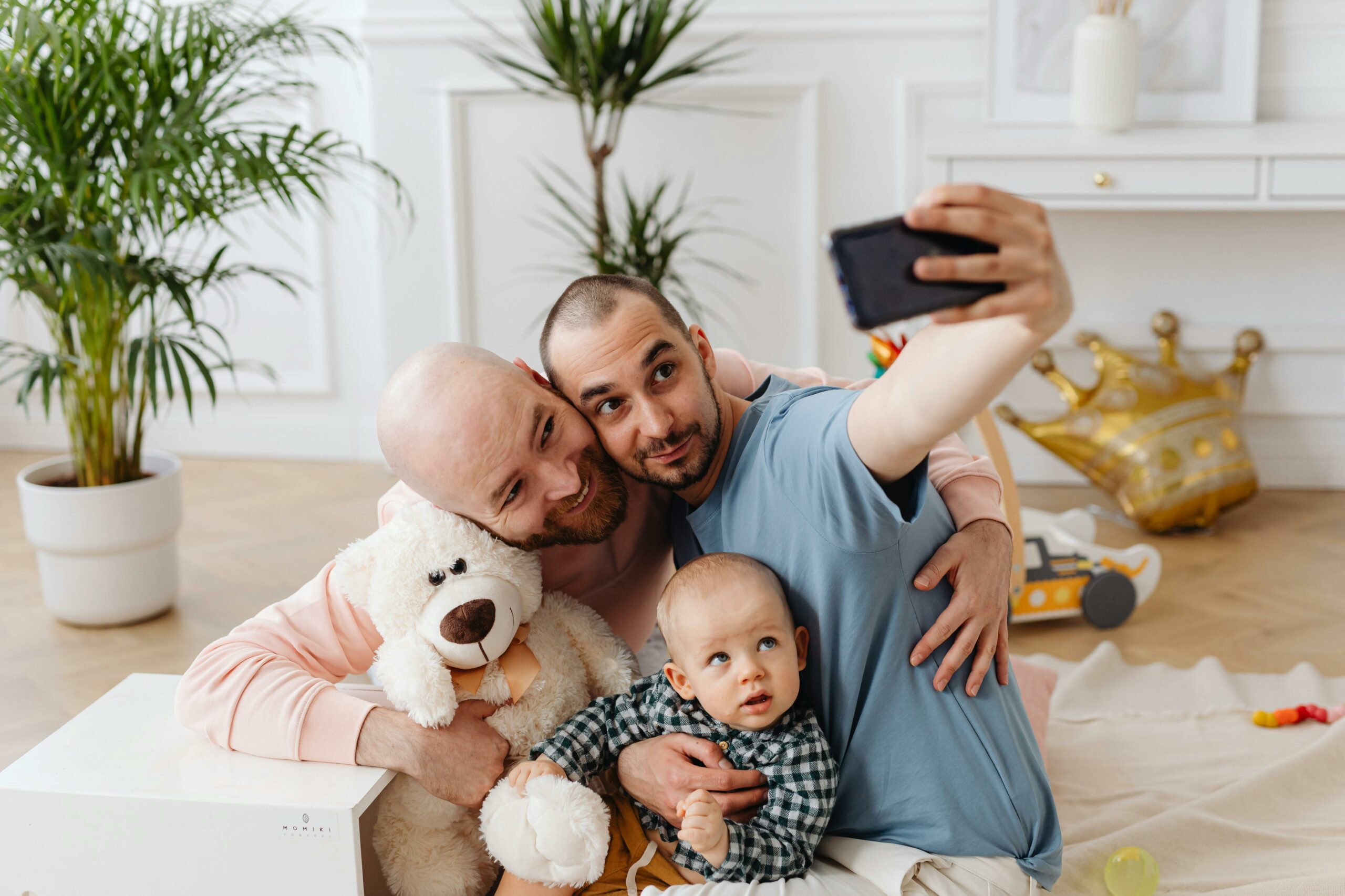 Kostenloses Stock Foto zu aufpassen, baby, bärtig